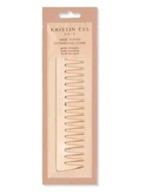 NWT KRISTIN ESS Rose Gold Wide Tooth Detangling Comb